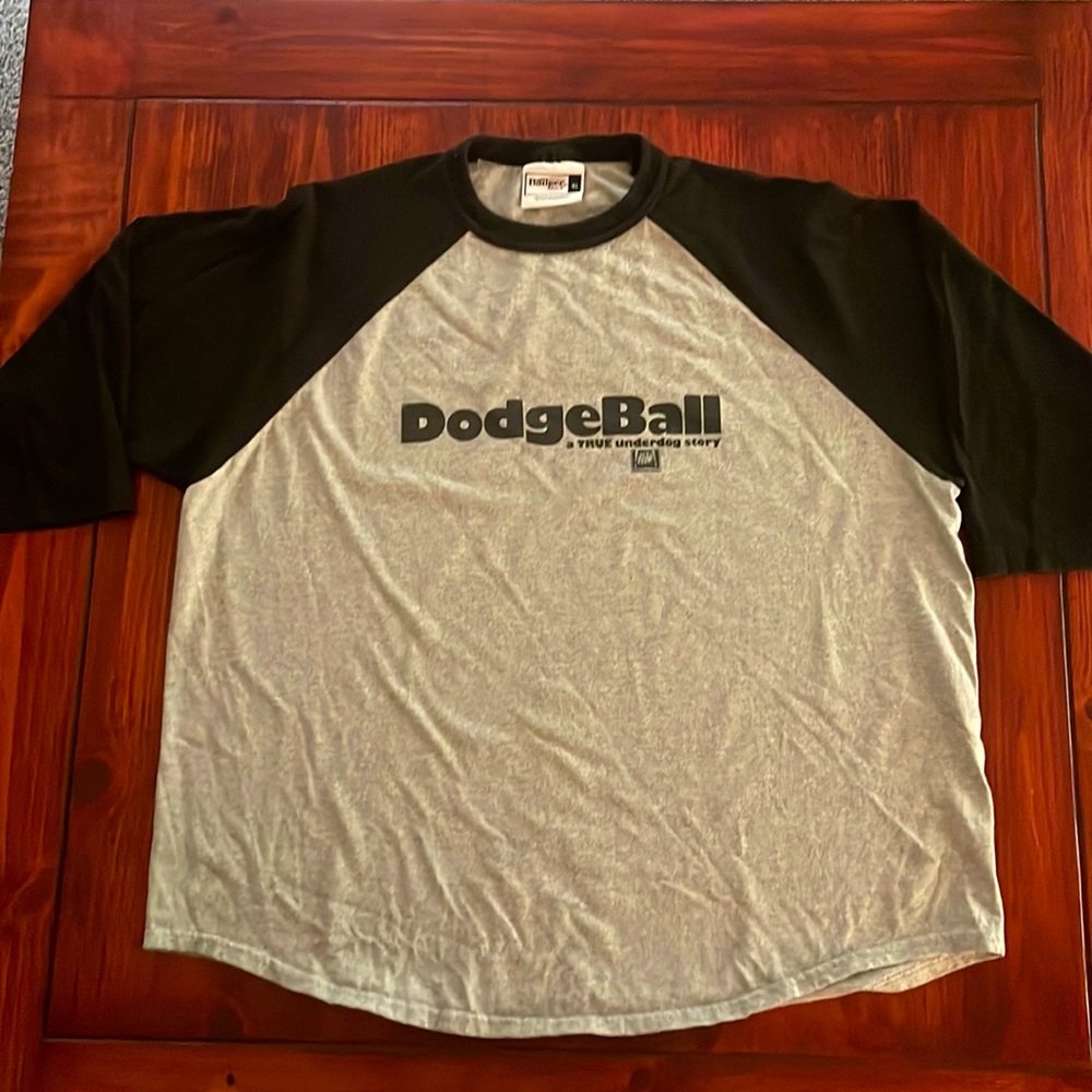 DODGEBALL movie promotional Raglan-style shirt!